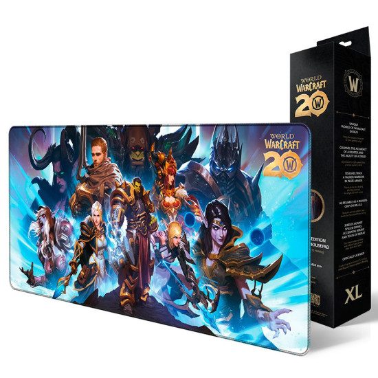 Подложка за мишка World Of Warcraft 20th Anniversary XL