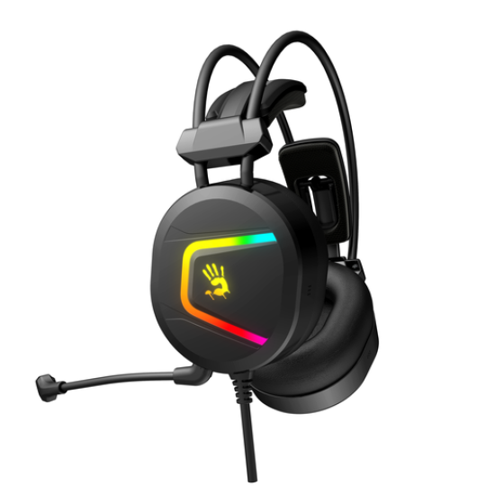 Слушалки A4Tech Bloody MC750, Mic, Black