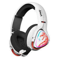 Слушалки A4Tech Bloody MR720 Naraka, RGB, Bluetooth + USB, White