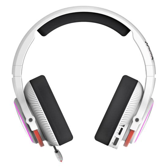 Слушалки A4Tech Bloody MR720 Naraka, RGB, Bluetooth + USB, White