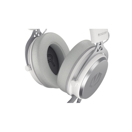Слушалки ENDORFY Viro Plus, 7.1 Surround Sound, USB, Onyx White