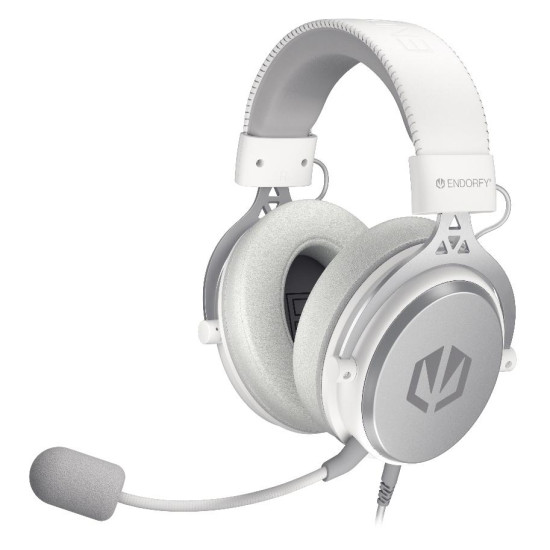Слушалки ENDORFY Viro Plus, 7.1 Surround Sound, USB, Onyx White