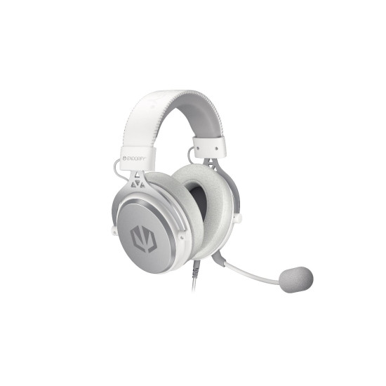 Слушалки ENDORFY Viro Plus, 7.1 Surround Sound, USB, Onyx White