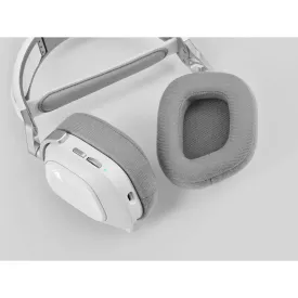 Безжични слушалки HS80 RGB WIRELESS Premium Gaming Headset with Spatial Audio, White