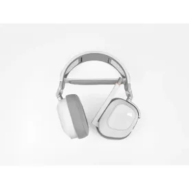 Безжични слушалки HS80 RGB WIRELESS Premium Gaming Headset with Spatial Audio, White