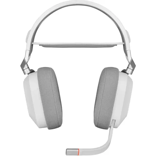 Безжични слушалки HS80 RGB WIRELESS Premium Gaming Headset with Spatial Audio, White