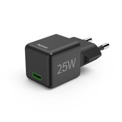Зарядно HAMA 201985, USB-C, PD/Qualcomm, 25 W, черен