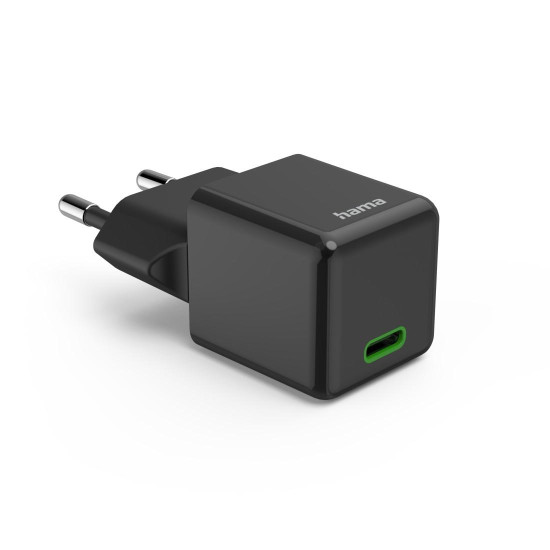 Зарядно HAMA 201985, USB-C, PD/Qualcomm, 25 W, черен