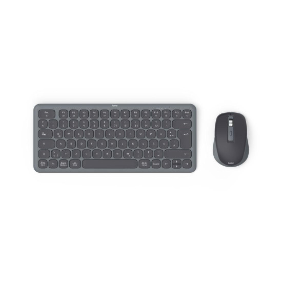 Комплект клавиатура и мишка HAMA WKM-500 TKL, HAMA-173061, Black