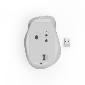 Безжична мишка HAMA WM-500 Recharge, 6 бутона, тиха, White