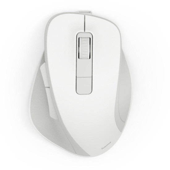 Безжична мишка HAMA WM-500 Recharge, 6 бутона, тиха, White
