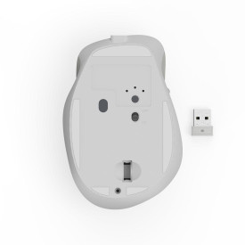 Безжична мишка HAMA WM-500 Recharge, 6 бутона, тиха, White