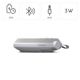 Преносима тонколона HAMA Calm, Bluetooth, 3W, бял шум, White (HAMA-188244)