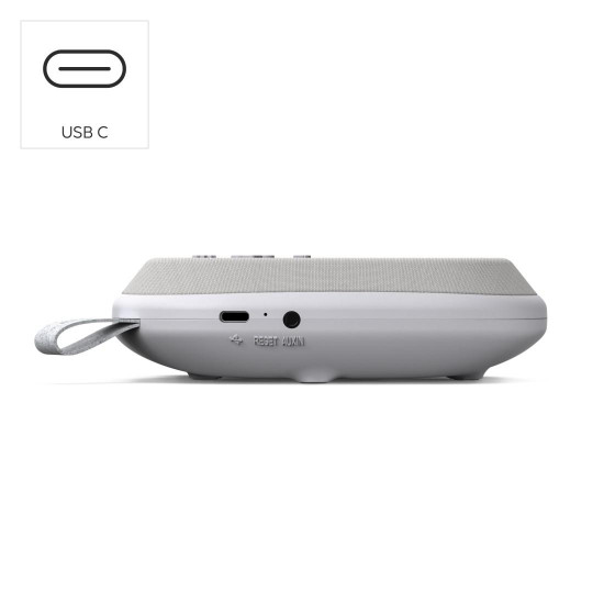Преносима тонколона HAMA Calm, Bluetooth, 3W, бял шум, White (HAMA-188244)