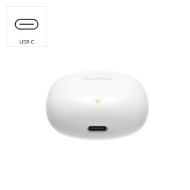 Безжични слушалки HAMA Action One, TWS, In-Ear, White