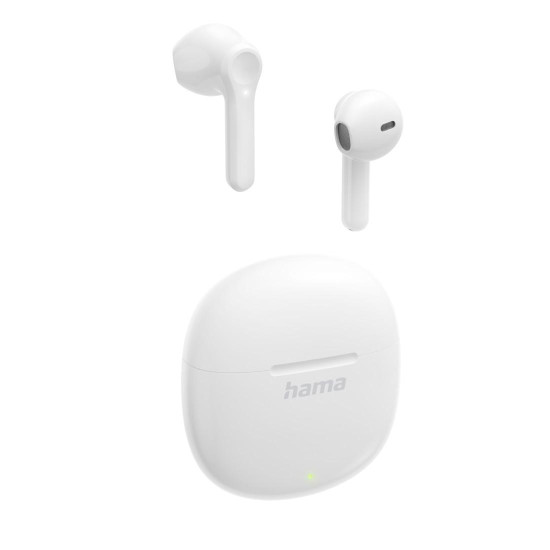 Безжични слушалки HAMA Action One, TWS, In-Ear, White
