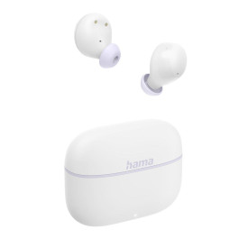 Безжични слушалки HAMA Freedom Buddy II, True Wireless, White