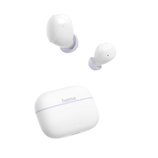 Безжични слушалки HAMA Freedom Buddy II, True Wireless, White