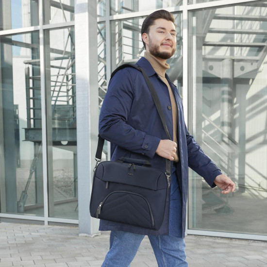 Чанта за лаптоп HAMA Premium Lightweight, 16.2 инча, Dark Blue
