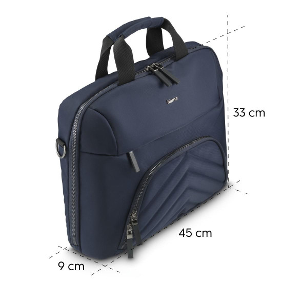 Чанта за лаптоп HAMA Premium Lightweight, 16.2 инча, Dark Blue