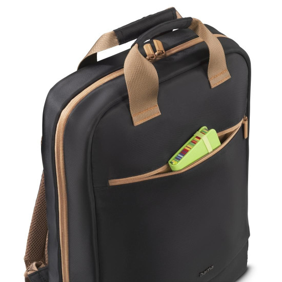 Раница за лаптоп HAMA Ultra Lightweight, 16.1-инча, Black/Brown
