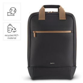 Раница за лаптоп HAMA Ultra Lightweight, 16.1-инча, Black/Brown