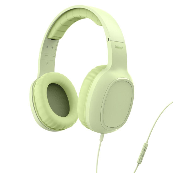 Слушалки HAMA Fun C, USB-C, Green