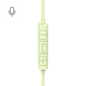 Слушалки HAMA Fun C, USB-C, Green