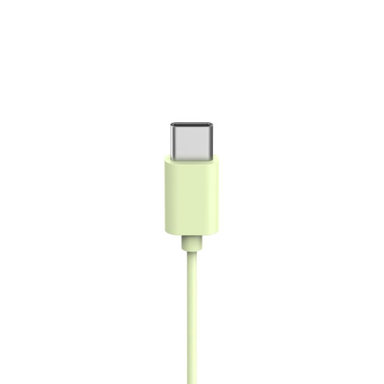 Слушалки HAMA Fun C, USB-C, Green