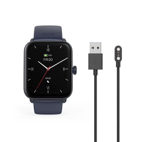 Смарт часовник HAMA 6010, GPS, 1.65 инча, 49 мм, Dark Blue