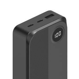 Външна батерия HAMA 20000 mAh, 3 изхода: 2 x USB-C, 1 x USB-A, черна
