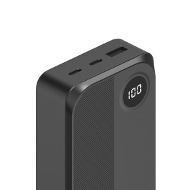 Външна батерия HAMA 20000 mAh, 3 изхода: 2 x USB-C, 1 x USB-A, черна