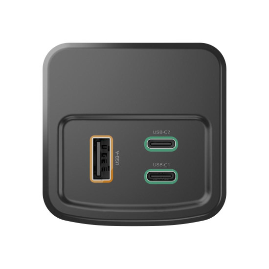 Външна батерия HAMA High Power 201742, 24000 mAh, 150W, 2x USB-C, 1x USB-A, Fast Charging