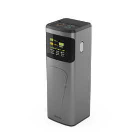 Външна батерия HAMA High Power 201742, 24000 mAh, 150W, 2x USB-C, 1x USB-A, Fast Charging