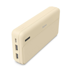 Външна батерия HAMA Pocket 20, 20000 mAh, 2x USB-A