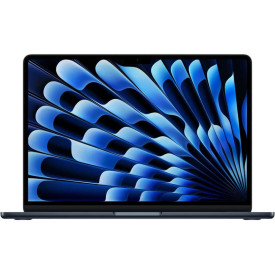 Лаптоп Apple MacBook Air 13 2025, Midnight, 13.6 инча, 2560 x 1664, Apple M4 10C (2.89/4.4GHz, 4M), 10 ядра GPU Apple M4, 24 GB, 512 GB SSD