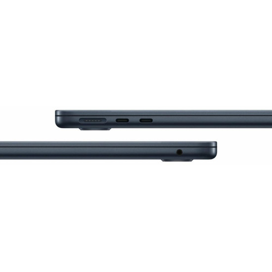 Лаптоп Apple MacBook Air 13 2025, Midnight, 13.6 инча, 2560 x 1664, Apple M4 10C (2.89/4.4GHz, 4M), 10 ядра GPU Apple M4, 24 GB, 512 GB SSD