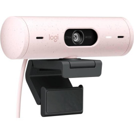 Уеб камера Logitech BRIO 500 Rose, FHD, USB-C, Mic