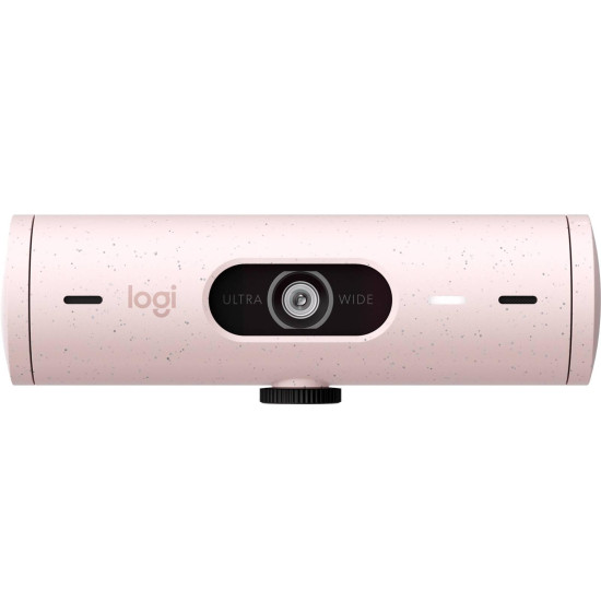 Уеб камера Logitech BRIO 500 Rose, FHD, USB-C, Mic