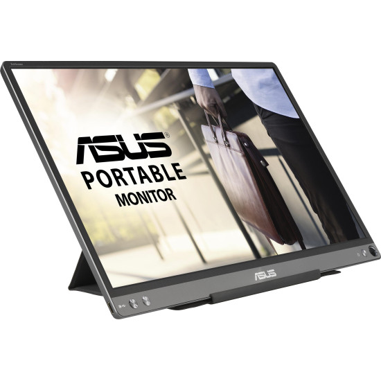 Монитор ASUS ZenScreen MB16ACЕ, 15.6 инча, IPS, FHD 1920x1080, 60 Hz, 5 ms, USB-C