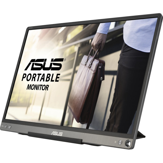 Монитор ASUS ZenScreen MB16ACЕ, 15.6 инча, IPS, FHD 1920x1080, 60 Hz, 5 ms, USB-C