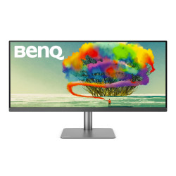 Монитор BenQ PD3420Q, 34 инча, IPS, 3440x1440, 60Hz, 5ms, HDMI/DP, USB-C PD
