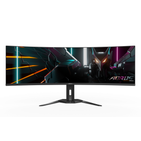 Монитор GIGABYTE AORUS CO49DQ QD-OLED, 49 инча, OLED, 5120x1440, 144Hz, 0.03ms, FreeSync™ Premium Pro, VESA True Black 400