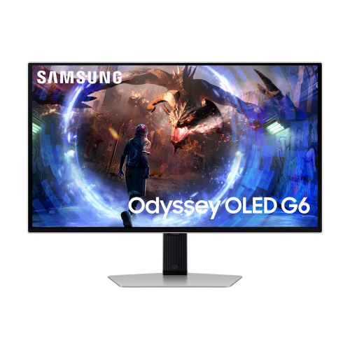 Монитор SAMSUNG Odyssey OLED G6, 27 инча, QD OLED, 2560 x 1440, 360 Hz, 0.03 ms,FreeSync Premium Pro, HDR10+ Gaming