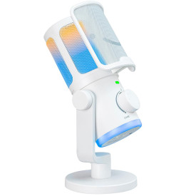 Микрофон FIFINE AM6, RGB, White