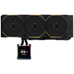 Охладител за процесор Lian Li HydroShift II LCD-S 360TL RGB - Черен