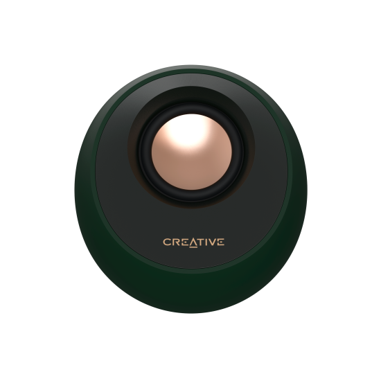 Тонколони Creative Pebble Pro, 15W, 3.5mm, USB, Bluetooth, Green