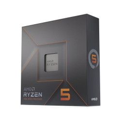 Процесор AMD RYZEN 5 7600X, 6 ядра, 12 нишки, 4.7 GHz, 32MB, 105W, AM5, BOX, Без охладител