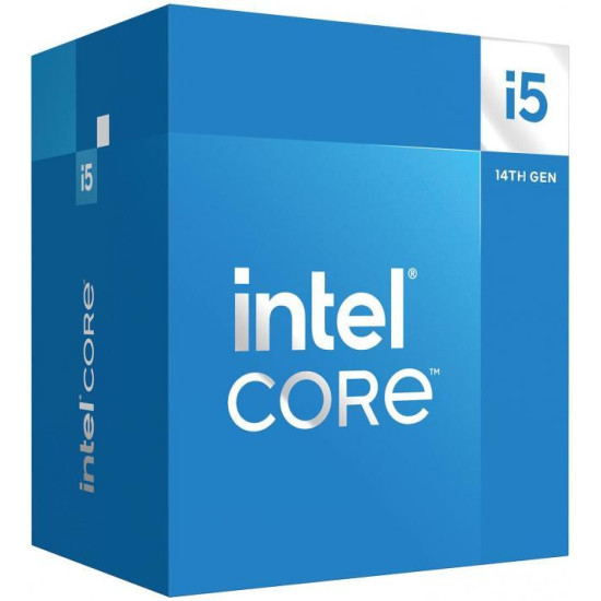 Процесор Intel Raptor Lake Core i5-14400, 6P+4E Cores, 2.50 GHz, 20MB, LGA1700, 65W, BOX