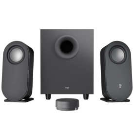 Тонколони Logitech Z407, 40W, Bluetooth, USB, LED, Black